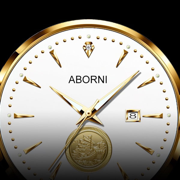 Affärsmode Automatiska herrklockor Sportklockor i rostfritt stål för män Vattentäta mekaniska armbandsur Digital Analog Urtavla Japan NH35A