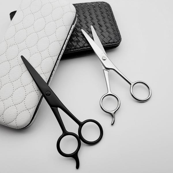 Barber Frisör Saxar Skärande Saxar Hög Kol Razor Sharp