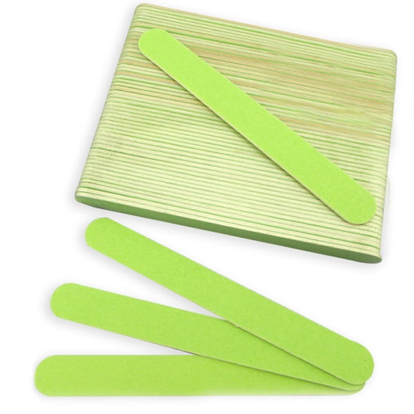 Nagelfil Grit Emery Boards för naglar 50 st Nagelfil Kit för Ma