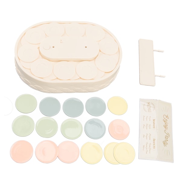 Roterende Sushi-maskin Automatisk Roterende Bord Display Stativ Svingbrett Dreieskive for Sushi Dessert Cupcake Dessert