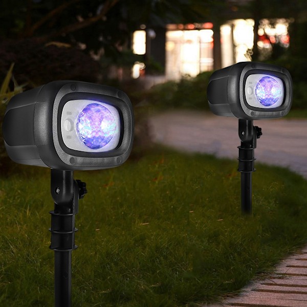 Utomhus Hem Festival Stjärnor Fairy Spotlight LED Projektorlampa för Jul Födelsedagsfest Trädgård