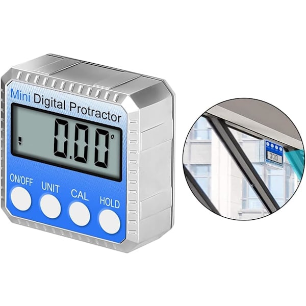 Mini Digital Vinkelmätare 360° Hög Precision Elektronisk