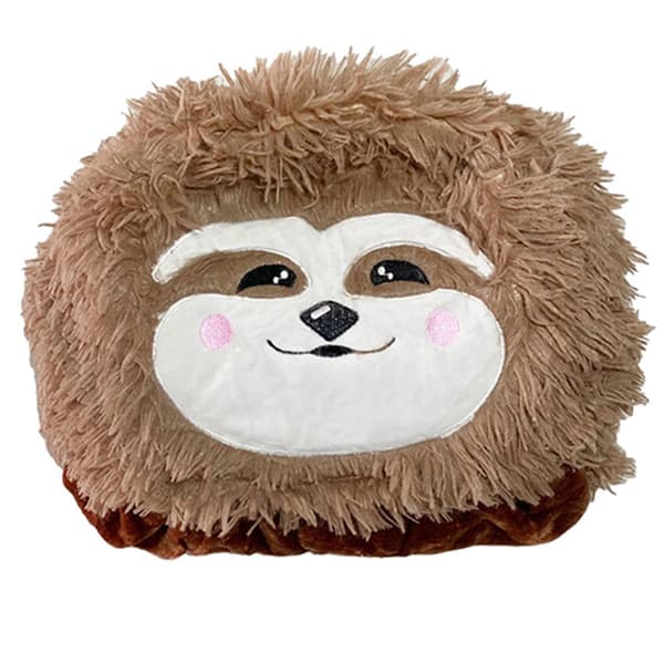 Gaver til kvinner, bærbart teppe for kvinner, mørkebrunt dovendyrgave til kvinner, sofateppe dovendyrteppe varmt koseteppe fluffy, teppe med hatt