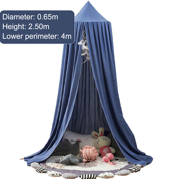 Sänghimmel för flickor, mjuk prinsesshimmel för flickors säng,