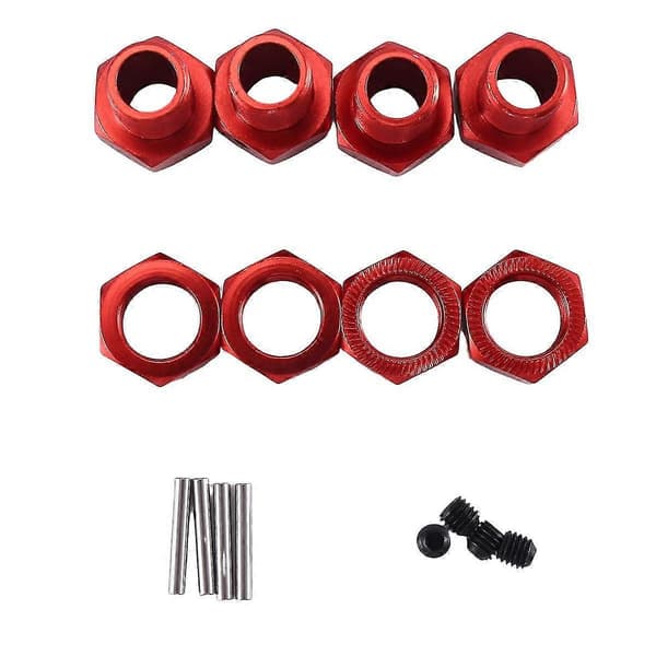 4 stk. Metal Hjul Hex Hub Adapter Til 1/10 Arrma Kraton Outcast Rc Bil S S Tilbehør