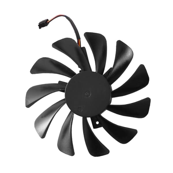 2 stk./sett 95 mm GPU-kjølevifte for Rx 590, Rx 580 Gts grafikkort