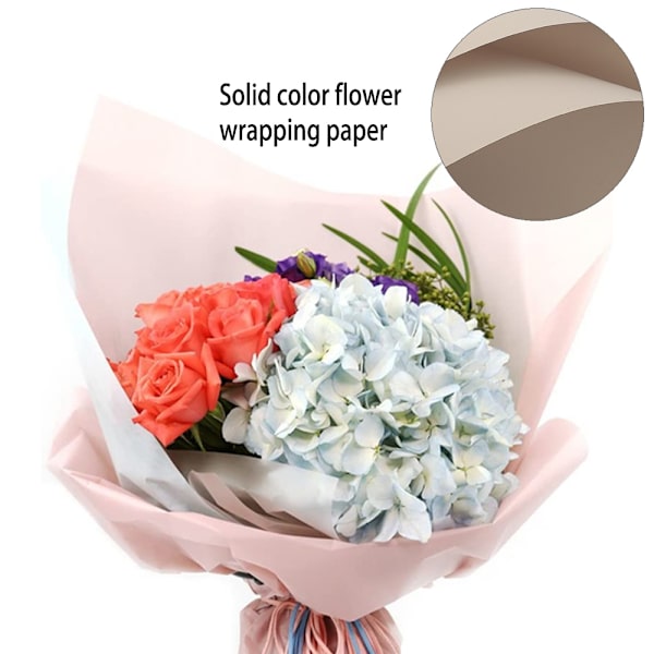 Blomsteromslagspapper Blombukett Presentförpackningstillbehör Mån