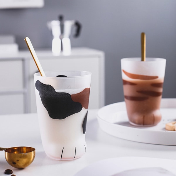 1 stk Sød Kattepote Glas Tigerpote Kop Kontor Kaffe Kop Morgenmad Mælk Glas Kop