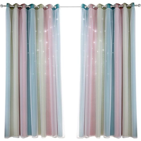 Dobbelthule stjernegardiner Dobbeltlags stjernegardiner F