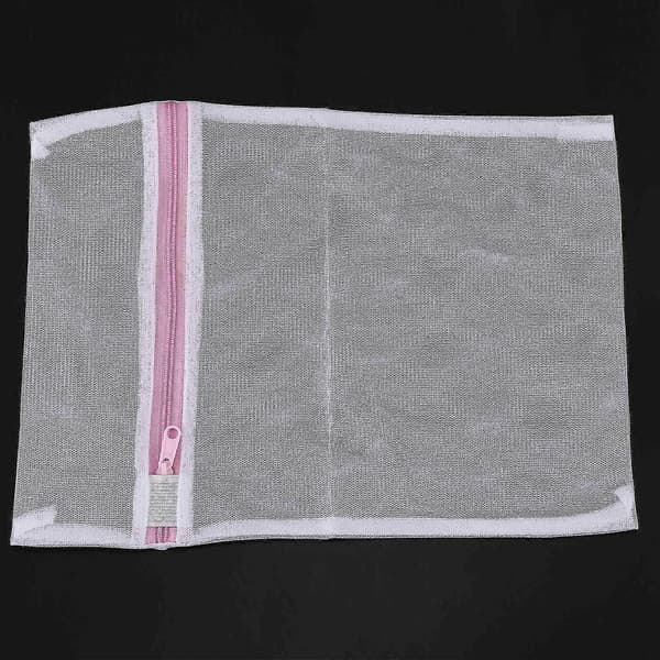 Vasketøjsnet Mesh Vaskemaskinepose Strømper Undertøj BH Pose 23cm X 30cm