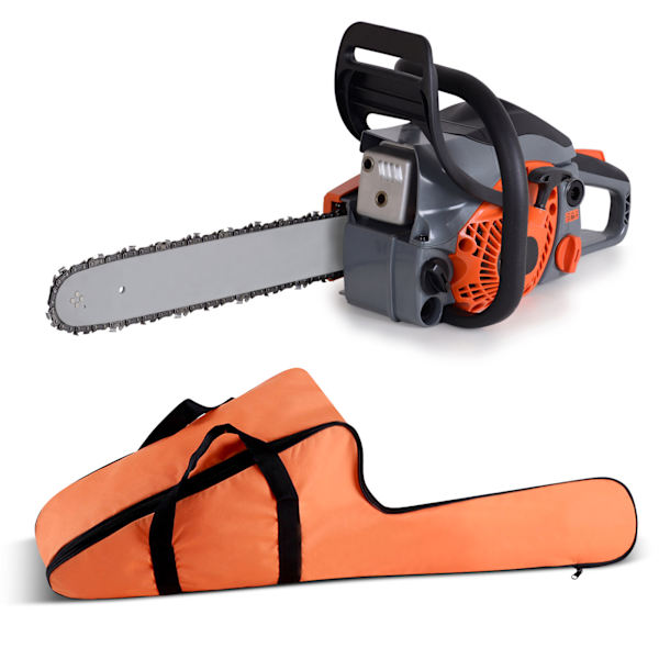 Bärbar orange Oxford motorsågsväska förvaringsväska skyddsfodral