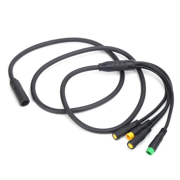 Vandafvisende 1T4 Elcykel Kabelharness Gear Sensor Forlængerkabel til BAFANG BBS01/BBS02 Mid Motor