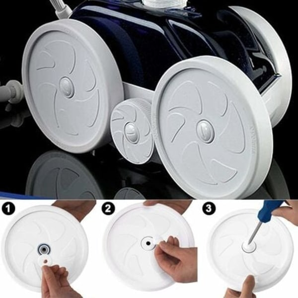 C55 Plastskruvhjul, ersättningsskruv kompatibel med Polaris C-55 C55, 180 280 plastskruv