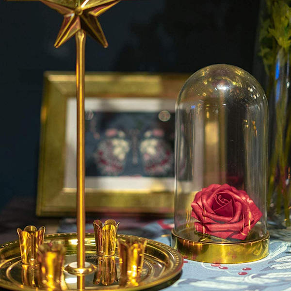 Konstgjorda skumrosor 25/30 st konstgjorda blommor med stjälk