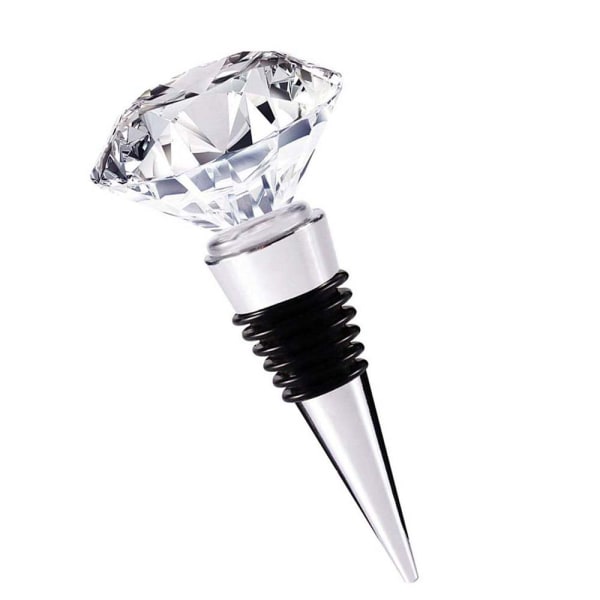 Decorative Crystal Wine and Beverage Bottle Stopper for