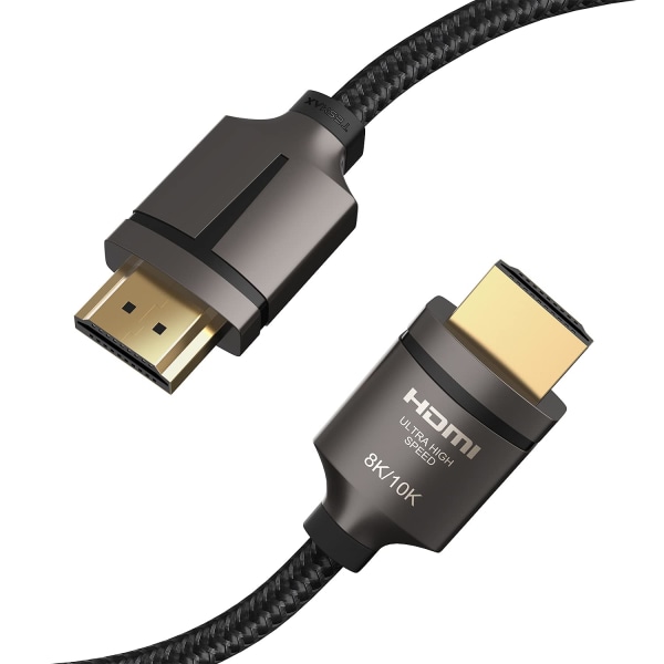 TESMAX 8K-certifierad Ultra High Speed ​​HDMI-kabel 48Gbps 10FT,
