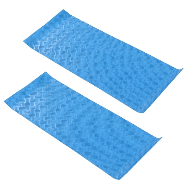 2 st badstegematta i gummi, halkfri golvskydd, 60x23x0,1 cm