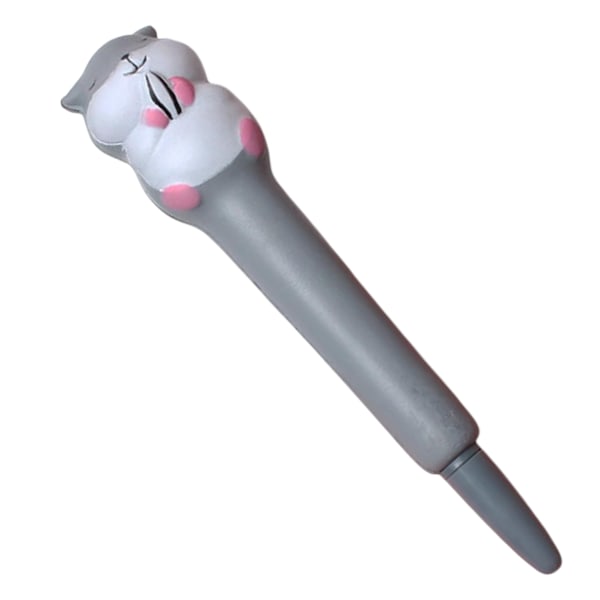 Bløde Squishy Penne - Søde & Stressaflastende - Glat Skrift - Kawaii Gelblækpen til Julegaver & Skoleartikler - Hamster