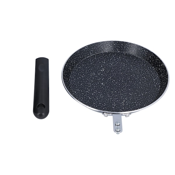 6in Stekpan Platt Botten Pancake Pan Medicinsk Sten Non-stick Stekpan för Kök Induktionskokare