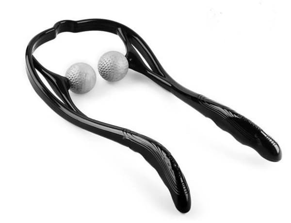 Nackmassageapparat 37 * 18.5 * 6cm+, med två triggerpunkter, finger p