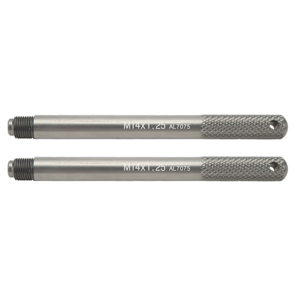 2 stk Hjuljusteringsbolter Hjulhengeren Boltesett Felg Stud Pin Guide Verktøy for Bil Dekk Reparasjon M14 X 1.25
