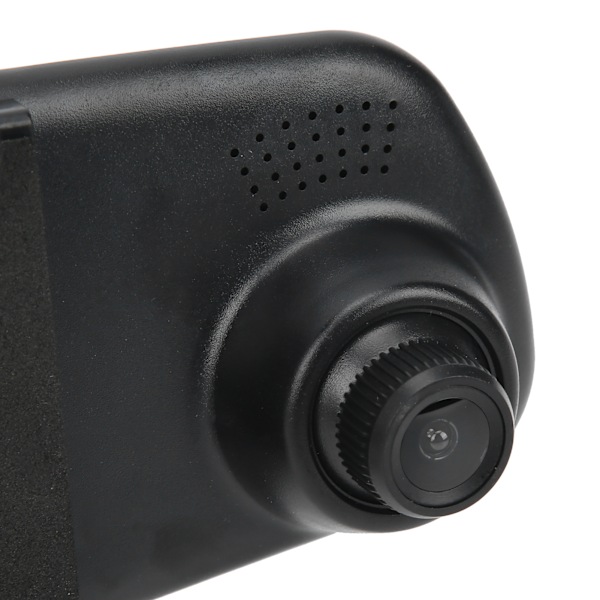 4,3-tums bils DVR 1080P Dubbla objektiv 170° vidvinkel Körinspelare G-sensor Loop-inspelning