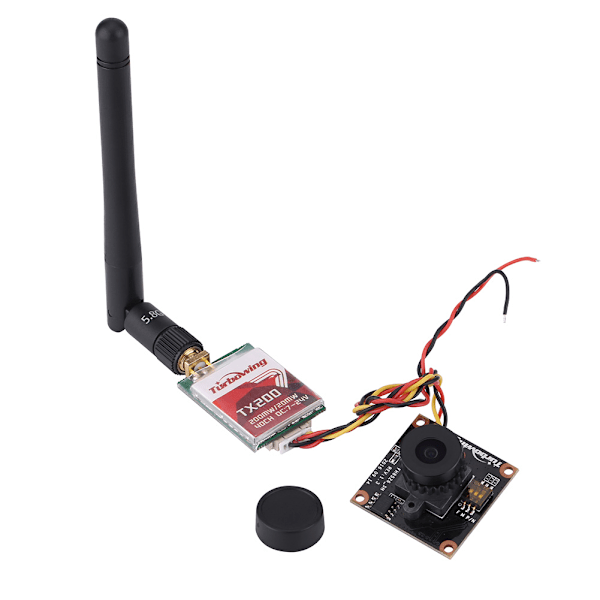 5.8G Omkopplingsbar 20mw/200mw 40CH Telemetrisändare + 900TVL Kamera för FPV Drönare