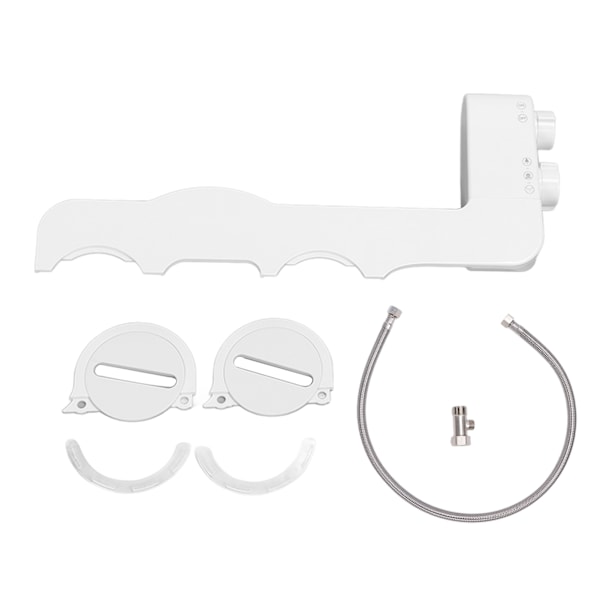 G1/2 Bidet Vattenspruta ABS Dubbel Munstycke Badrum Toalett Bidet Tillbehör för Gravida Kvinnor