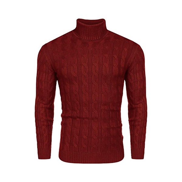 Men's sweater with turtleneck knitted sweater winter turtleneck sweater slim fit basic turtleneck sweater sweater