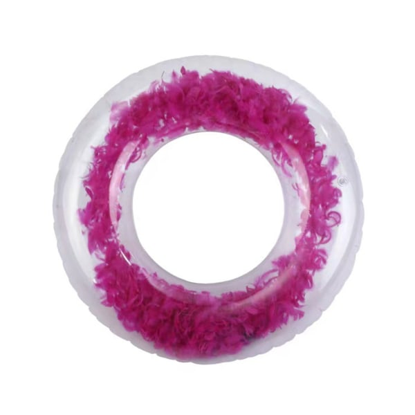 Inflatable Feather Swimming Ring Children Swimming Ring Beach