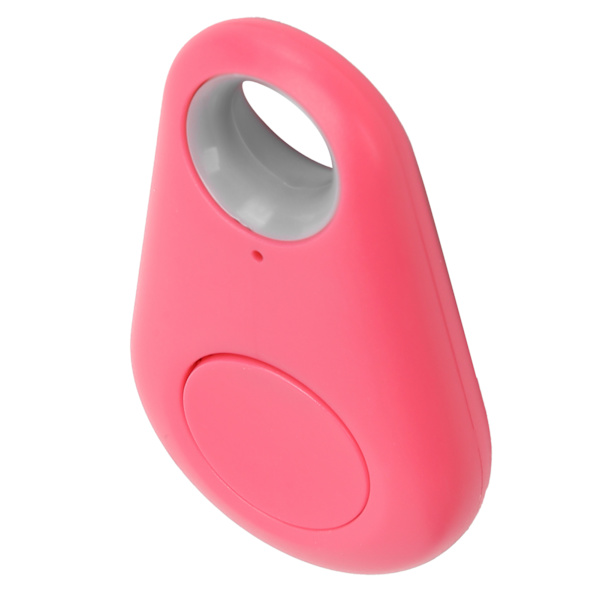 Bluetooth Anti-Lost Alarm Sensor Trådløs Smart Nøkkel Finne for Barn/Kjæledyr/Pengebok/Bagasje Rosa