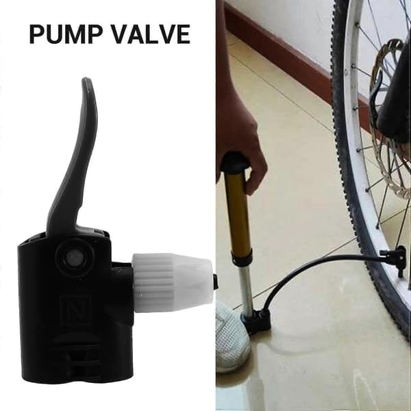 Cykel Cykelhuvud Pump Munstycksventil Anslutningsslang Adapter Pumpdelar