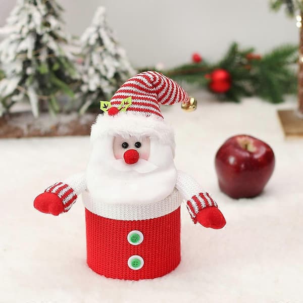 Juleæblepose æske emballage pose festgave til nytår og helligdage Snowman