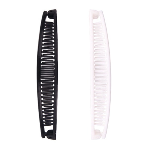 Banan hårklämmor, Clincher Comb Vintage Banan Clip Black