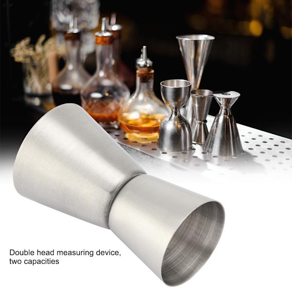15/30ML målebeger i rustfritt stål Bar cocktail Drikk glass Bar Bar mikser målebeger