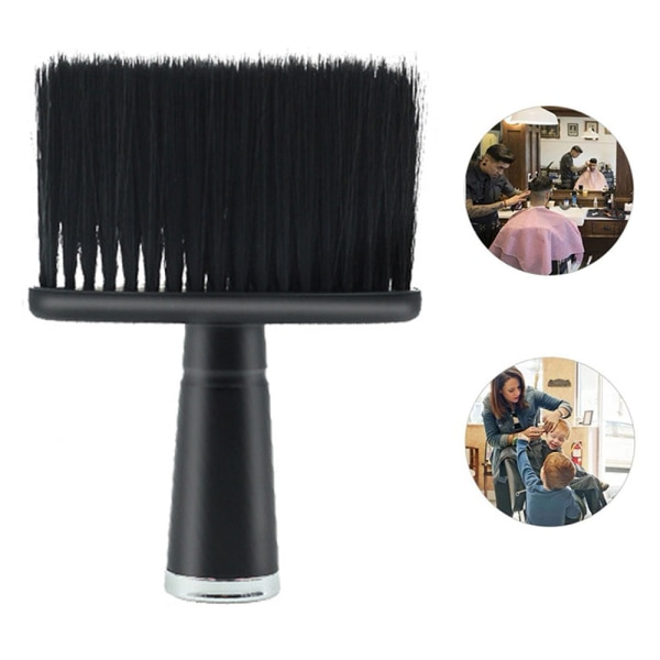 Halsbørste frisør hårrengjøringsbørste hårklippingsbørste frisør styling salongverktøy hårklippings frisørtilbehør