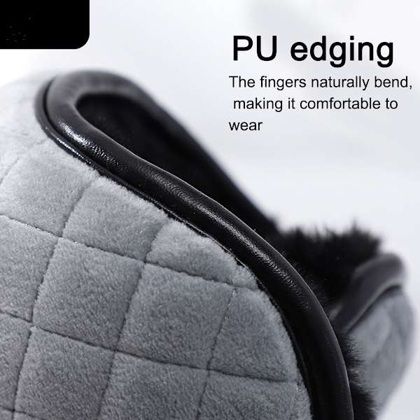 Unisex Foldbare Ørevarmere Polar /kints Vinter Ørevarmer gray