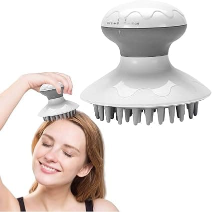 Massagebørste, hovedbundsmassagebørste, elektrisk hovedmassager, anti-st