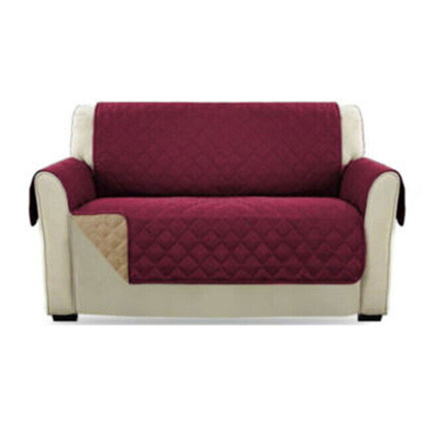 Sofa Slipcovers Vendbare Vandtætte Quiltede Kast Dyrebeskytter Sofa Betræk