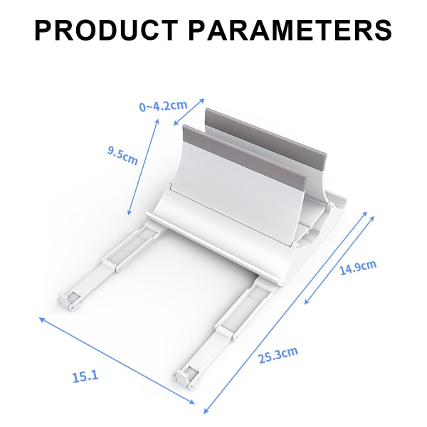 Computer tablet stand, bærbar skærmholder, universel