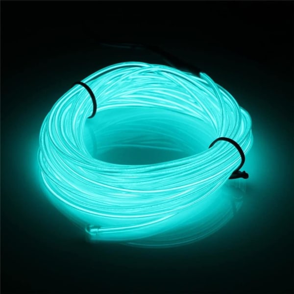 EL-tråd, 4-pack El-kabel - Ljuskabel Neontråd Lysande St