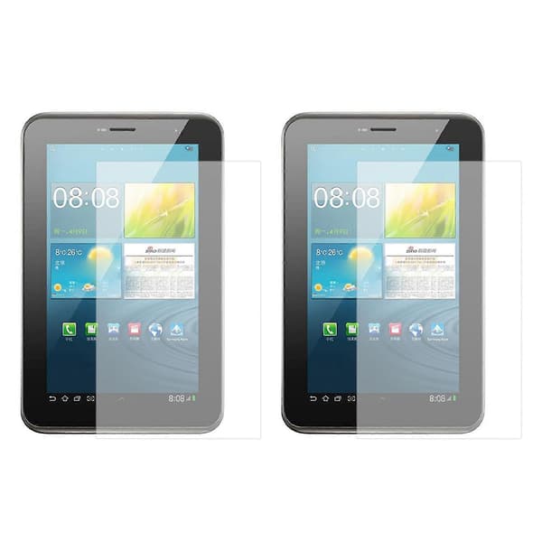 2x LCD Skyddsfilm För Tablet 7 tum