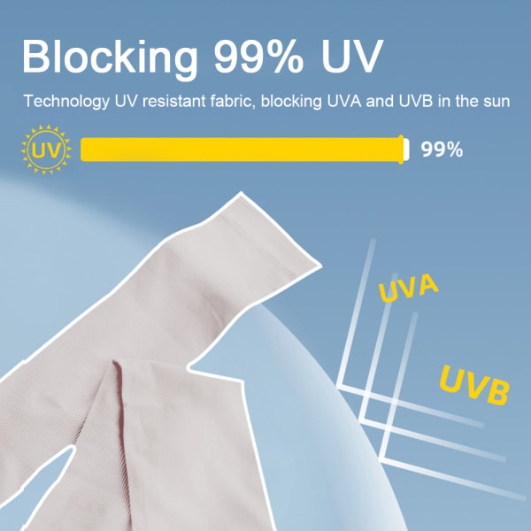 Arm Sleeves til Mænd og Kvinder, Kompressionærme til at Dække Fuld
