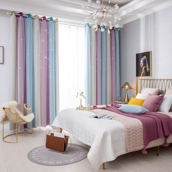 Dobbelthule stjernegardiner Dobbeltlags stjernegardiner F