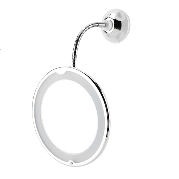 5x Förstorande LED-glas Resesminkspegel Justerbar Toalettbordsspegel