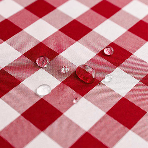Rutiga bordsdukar rektangulär - Fläckbeständig, vattentät och tvättbar bordsduk Gingham för utomhuspicknick, semestermiddag (6 storlekar, 5 färger)