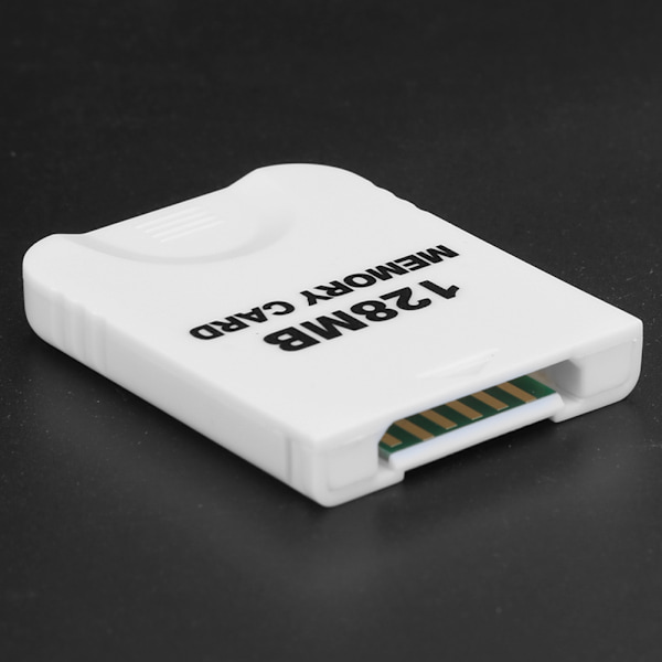Minneskort Kompatibelt med WII Konsolspel Högpresterande Bärbart Spelminneskort 128MB Vit