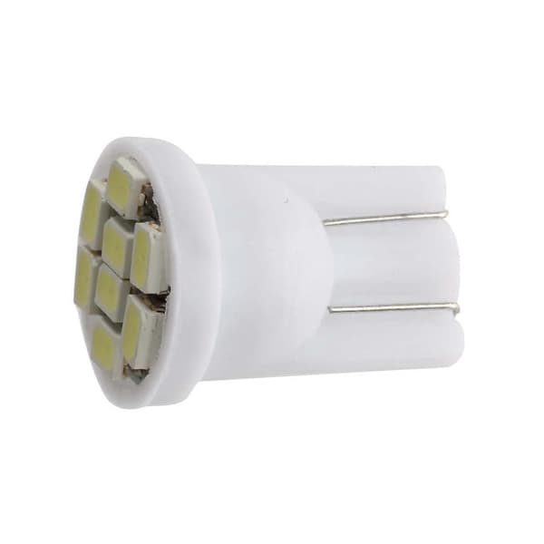 20x T10 194 168 Lamp Lampa 8 Led Vit För Bil