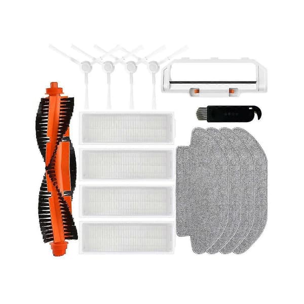 Til Robot Vacuum Mop 3c B106cn Reservedele Tilbehør Hoved Sidebørste Hepa Filter Moppeklud