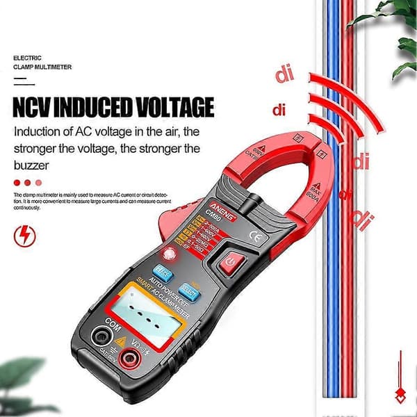 Cm80 Digital Multimeter Diod Temperatur Kapacitans Frekvens Amperemeter Multifunktionell Automatisk Ra